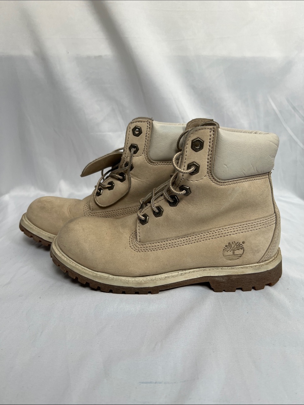 Timberland Sand/Tan Nubuck Work Boots